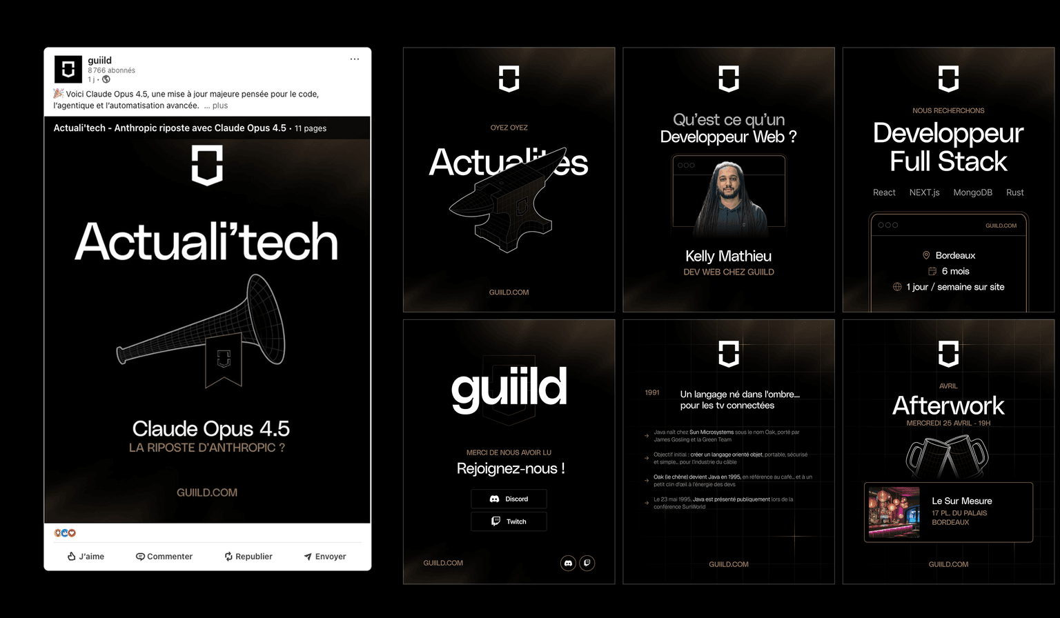 LinkedIn carousel content
