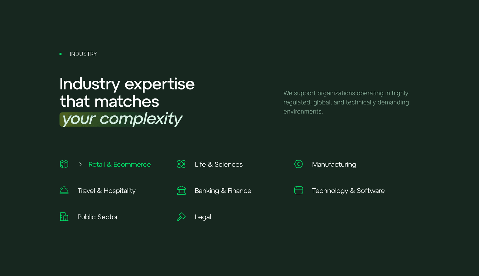 Industry hub