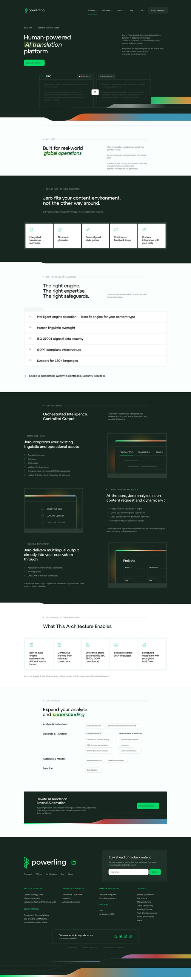Jero page, full page